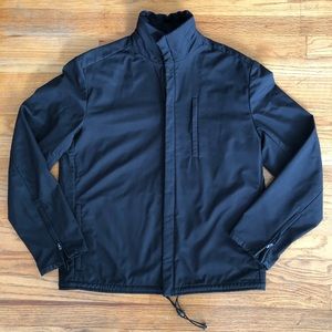 Men’s Theory Black Nylon Jacket